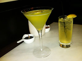 Basil Lemonade Martini