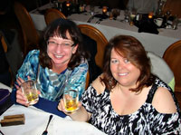 Lesa and Mary at Manhattans