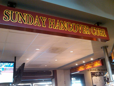 Sunday Hangover Cure in Orlando Sunday Hangover Cure in Orlando
