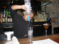 Willie is the Head Bartender at Nida Italia