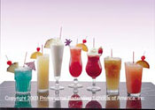Exotic Tall Drinks